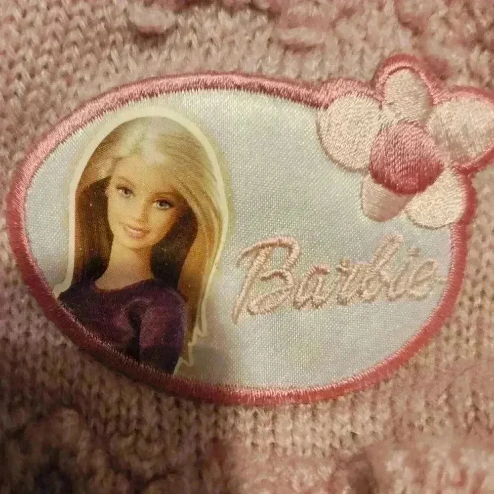 Girls vintage barbie toboggan!